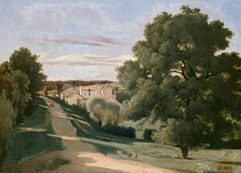 Landschap: Le Petit Charville, nabij Ville d